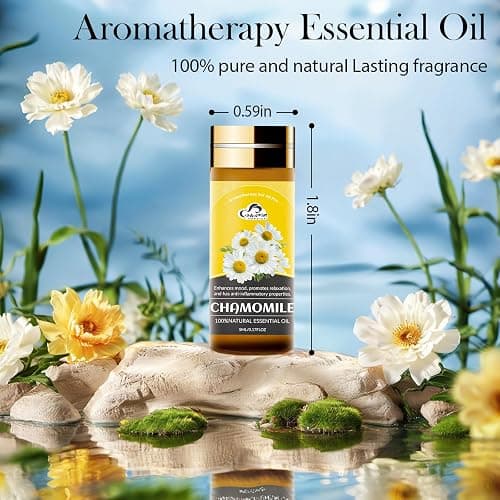 Essential Oil Set, 40 Pcs Aromatherapy Essential Oils for Diffusers for Home, 5ML Fragrance Gift Set for Skin, Soap Making, Massage, Hair Care, DIY Candle and Perfume Making thumbnail 2