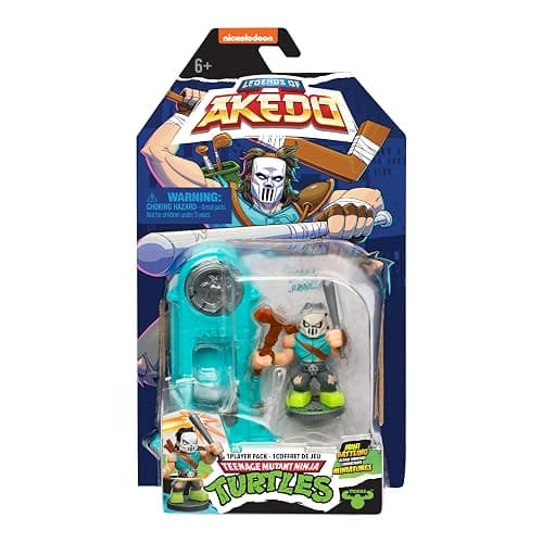 Full Set of 8 Unique Characters - Legends of Akedo Teenage Mutant Ninja Turtles, Mini Battling Warriors TMNT Figure with Samurai Deco Ready to Battle, with Unique Weapons, Ready, Fight, Split Strike thumbnail 8