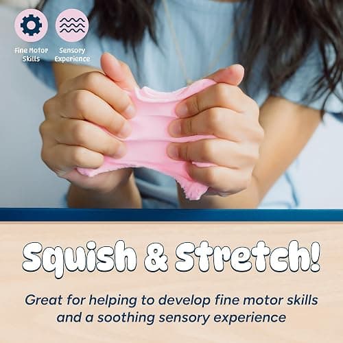 Chuckle & Roar Whoa Dough Ultimate Pack, Gluten Free Playdough Set, 20 Pack | 20 Colors for More Mixing & Modeling, Resealable Containers, Gluten Free Sensory Dough, Glow in the Dark Sensory Play thumbnail 5