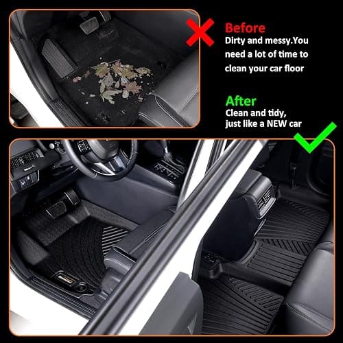 Binmotor-Floor Mats & Cargo Liner Set for Nissan Kicks 2024 2023 2022-2018, All Weather Mats Cargo Trunk Mat Waterproof Car Mats for Nissan Kicks Accessories Custom Fit thumbnail 7