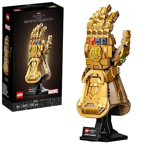 LEGO 76191 Marvel Super Heroes Infinity Handschuh, Avengers-Set für Erwachsene mit Modell von Thanos' Gauntlet zum Bauen, Fanartikel, Geschenk für Männer, Frauen, Sie und Ihn - Einzeln - Image 1