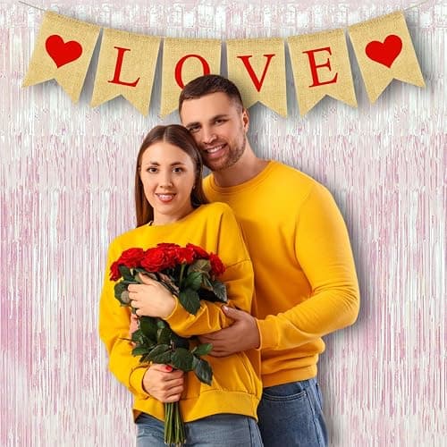 BRAVESHINE Iridescent Fringe Backdrop | Holographic Party Streamers Curtain | 2 Pack 3.2x6.5ft Photo Booths Props for Girl/16th/18th/Birthday/Engagement/Bridal/Anniversary/Bachelorette Party Decorations thumbnail 3