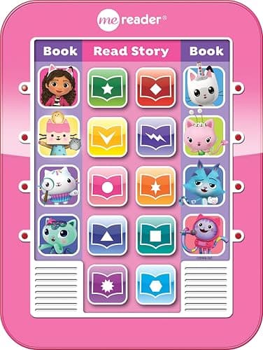 DreamWorks Gabby's Dollhouse - Me Reader Electronic Reader and 8 Sound Book Library - PI Kids (Me Reader and 8-Book Library) thumbnail 5