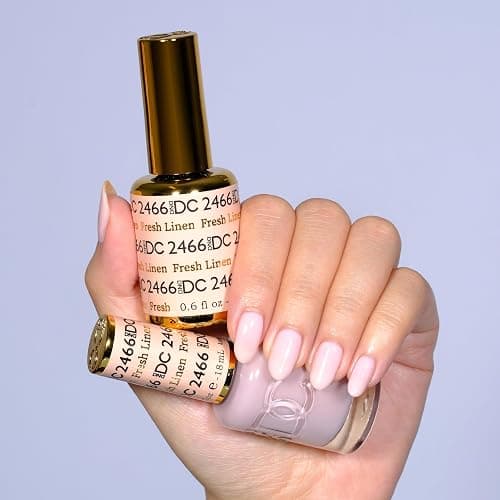 DND DC Gel Polish Set, Sheer Collection, UV Gel Polish and Air Dry Nail Lacquer, Matching Chip-Free Polish Duo, 0.5 Fl Oz Each thumbnail 2