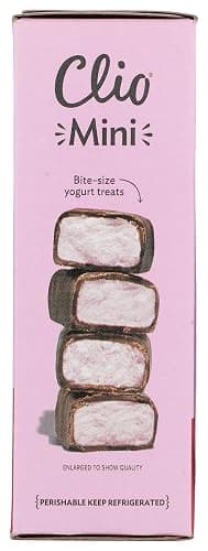 Clio Raspberry Dark Chocolate Covered Mini Greek Yogurt Bar 8Ct, 6.21 Oz thumbnail 6