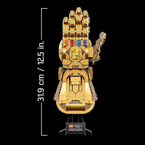 LEGO 76191 Marvel Super Heroes Infinity Handschuh, Avengers-Set für Erwachsene mit Modell von Thanos' Gauntlet zum Bauen, Fanartikel, Geschenk für Männer, Frauen, Sie und Ihn - Einzeln thumbnail 3
