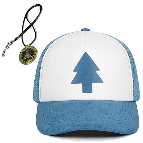 Dipper Hat Falls Pines Trucker Hat,Gravity Costume Cosplay Merch for Men Women thumbnail 2