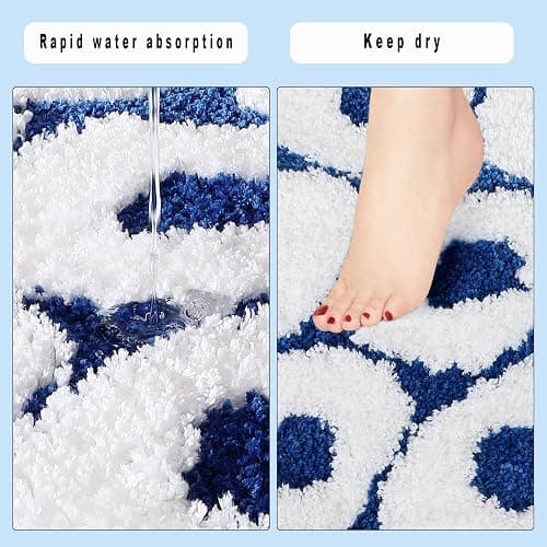 You Look Good Bathroom Rugs, Funny Bath Mat with Cute Words, Cool Welcome Door Mat, Non Slip Microfiber Washable Absorbent Shower Mat, Indoor Rugs for Bathroom Bedroom Kitchen Living Room Decor thumbnail 4