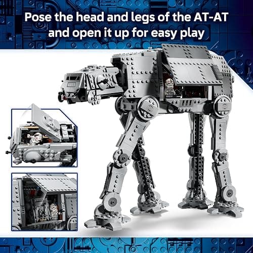 LEGO Star Wars Imperial Remnant AT-AT with INT-4 75454 | Building Toy for Boys & Girls, Ages 10+, Display as Bedroom Decor, 6 Minifigures, 1,453 pieces, Gift for Birthdays thumbnail 3