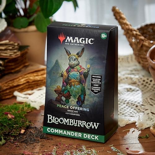 Magic: The Gathering Bloomburrow Commander Deck - Peace Offering (100-Card Deck, 2-Card Collector Booster Sample Pack + Accessories) thumbnail 2