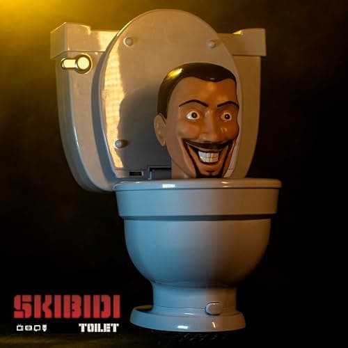 SKIBIDI Toilet Mystery Toilet Mystery Toilet with Surprise Toys to Discover Inside, Officially Licensed Toilet Merch thumbnail 5