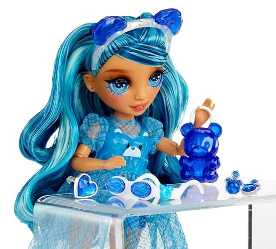 Rainbow High Creative Crystals Skyler - Blue 11” Fashion Doll with Crystal Accessory Make It Kit, Ring for You, DIY, Crafts, Resin Play, Kids Gift 8+ thumbnail 3