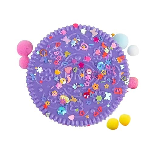 ORB Tabalicious Taba-Pops Jumbo Purple TABA Squishy Cookie - Super Soft, Jumbo Sized Sandwich Cookie - Squish, Squeeze, Pinch for Stress Relief - Play Food Squishy Fidget Toys for Kids and Adults thumbnail 4