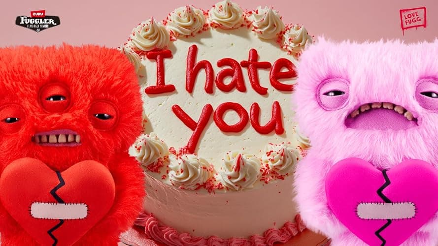 Fuggler Love Fugg by ZURU Funny Ugly Monster, Plush, Collectible, Toy (Love Fugg - Refresh-RED) thumbnail 8