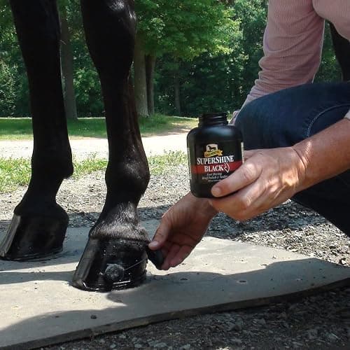 Absorbine Unisex Super Shine Hoof Polish, Black, 237 ml UK thumbnail 3