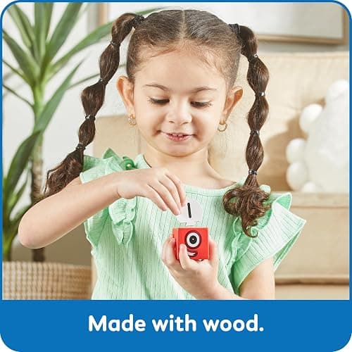 hand2mind Numberblocks One to Five Wooden Blocks, Wood Building Blocks for Toddlers 2-4 Years, Stacking Toys, Montessori Math Materials, Color Sorting Daycare Toys, Preschool Learning Activities thumbnail 2