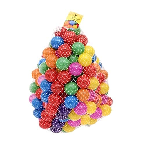 Straame Playballs, Crush-Proof, Colourful Pit Balls for Kids Baby-Approved Multi-Pack Toddler Ball Pit, Smooth Plastic Balls, No Sharp Edges, Non-Toxic & BPA Free. - Image 1