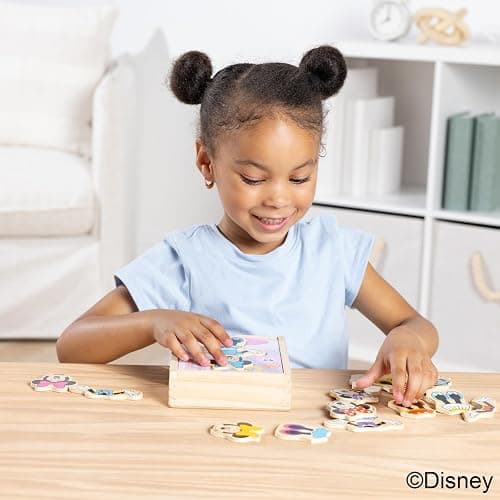 Melissa & Doug Disney Minnie Mouse Dress-Up Puzzle, 18 Pieces Mix and Match Outfits, Sorting & Matching Toy with Storage Case, Educational Puzzle for Toddlers Ages 3+ thumbnail 2