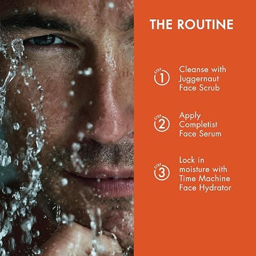 Oak Bishop Juggernaut Men's Volcanic Sand Exfoliating Cleanser for Smoother Skin – Made in USA – Deep Pore Clean, Bergamot, Lavender and Ginger Root, 3.4 fl oz thumbnail 6