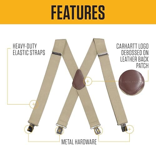 Carhartt Men's A0005520 Rugged Flex® Elastic Two-Tone Suspenders thumbnail 2