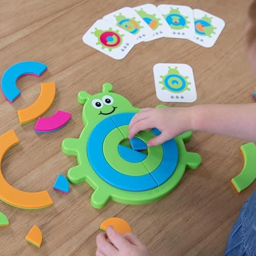 Fat Brain Toys - Bugzzle Kids Puzzles Ages 3+ - Match-The-Picture Fraction-Learning Brainteaser, Toys for Kids thumbnail 6