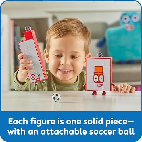 hand2mind Numberblocks Friends Eleven and Twelve Figures, Numbers for Toddlers, Math Toys for Kids 3-5, Small Figurines for Kids, Preschool Learning & Education Toys, Birthday Gifts for Kids thumbnail 4