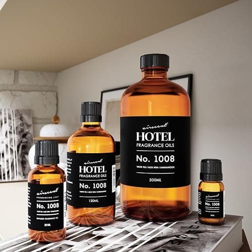 AirScent Hotel Diffuser Oil No. 1008 - White Tea, Aloe Vera & Sandalwood - Hotel Scent Dupe - Premium Fragrance Oil for Ultrasonic and Waterless Diffusers and Crafting - 30 mL, 1 fl oz Bottle thumbnail 4