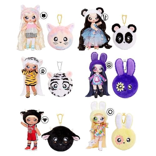 Na! Na! Na! Surprise 2-in-1 Fashion Doll und Plüschtasche - Sammlerstücke - Serie 4 - Bebe Groovy(Die Verpackung kann variieren.) thumbnail 6