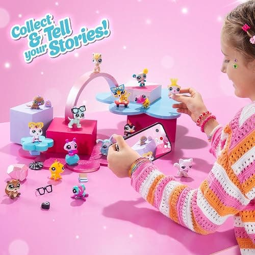 Littlest Pet Shop - Pet Surprise Three Pack - Series 5 - Gen 7 Authentic LPS Bobble Head Toy Figure, Collectible Toy Animal, Ages 4+ thumbnail 8