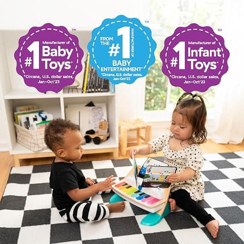 Baby Einstein and Hape Magic Touch Piano Wooden Musical Toddler Toy, Age 6 Months and Up thumbnail 10