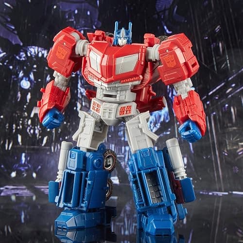 Transformers Toys Studio Series Voyager Class 03 Gamer Edition Optimus Prime Toy, 6.5-inch, Action Figure for Boys and Girls Ages 8 and Up | Transformers Studio Series 7 Inch Action Figure Voyager Class (2023 Wave 1) - Optimus Prime Reissue thumbnail 5