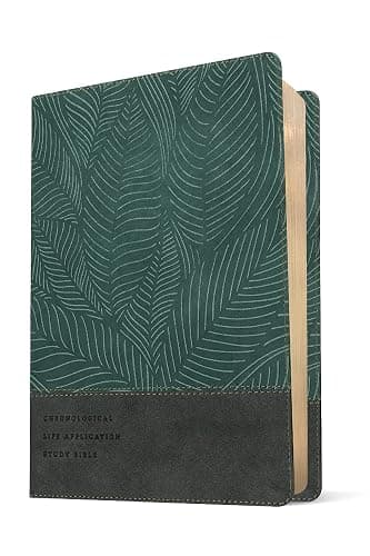 NLT Chronological Life Application Study Bible, Second Edition (LeatherLike, Palm Forest Teal) thumbnail 6