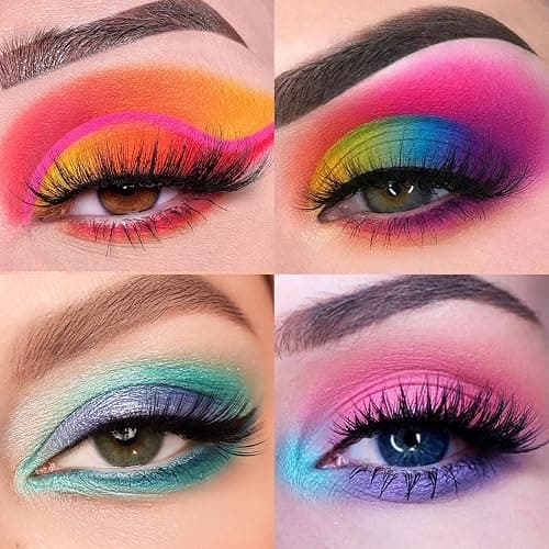 Tintark 30 Colors Makeup Eyeshadow Palette for Beauty & Matte Metallic Shimmer Pearl Glitter Eye Shadow Pallet & Rainbow Colorful Eye Makeup for Girls & Highly Pigment Eyeshadow Cosmetics thumbnail 2