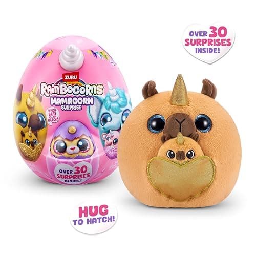 Rainbocorns Mamacorn Surprise by ZURU, Collectible Plush Toy for Girls 3+ thumbnail 4