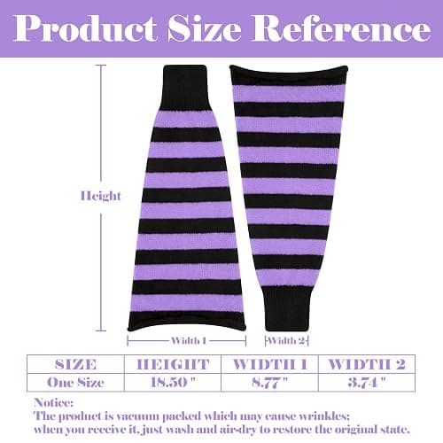 Olreco Leg Warmers Kawaii Leg Warmers Y2K Harajuku Legs Warmer for Girls Women Gyaru Cutecore Lolita Accessories Gothic Socks thumbnail 6