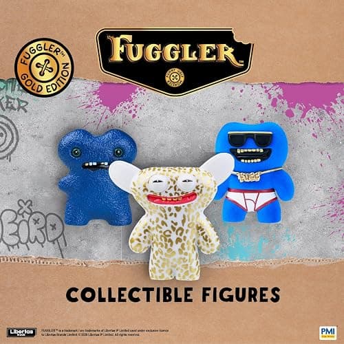 Fuggler Gold Edition Collectible Figures 5 Pack Deluxe Box Mystery Characters 24 Styles Rare Hidden Figure Official Toy C thumbnail 2
