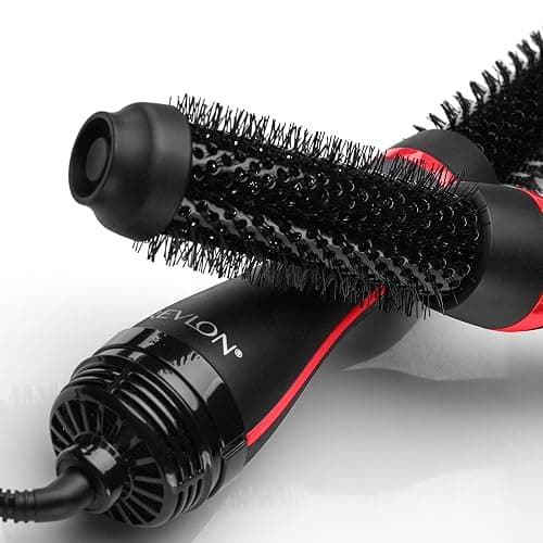 REVLON One-Step Root Booster Round Blow Dryer Brush and Hair Styler - Revive Styles, Boost Roots, and Add Volume to hair with this Hot Air Brush, 1 ½ inch Barrel (Black) thumbnail 3