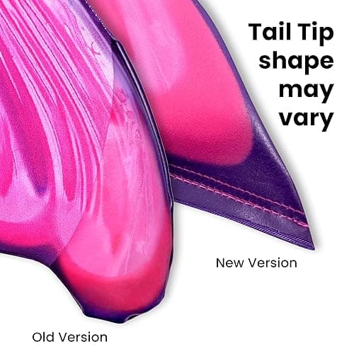 Fin Fun Mermaidens - Mermaid Tails for Swimming for Women, Teens and Adults with Monofin - Medium - Malibu Pink thumbnail 5