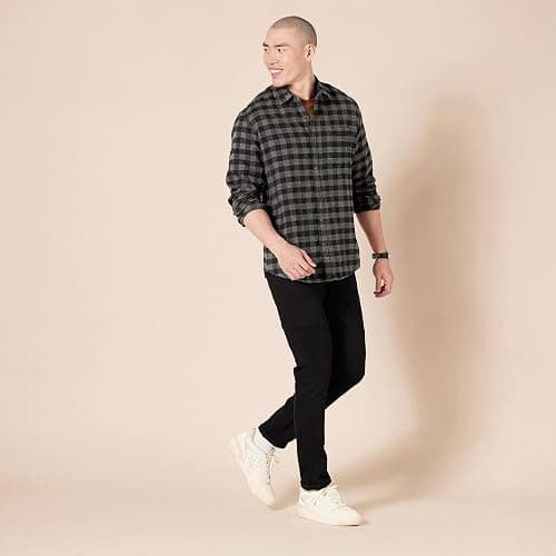 Amazon Essentials Men's Long-Sleeve Flannel Shirt thumbnail 5
