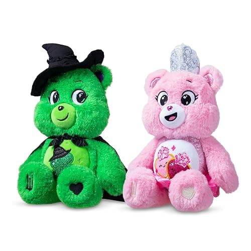 Care Bears - x Wicked 2-Pack - Love-a-Lot Bear as Glinda & Good Luck Bear as Elphaba thumbnail 4