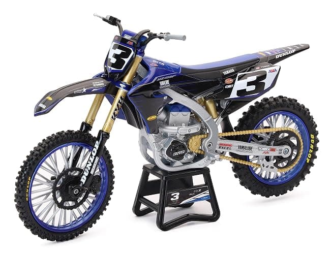 Yamaha YZ450F Championship Edition Motorcycle #3 Eli Tomac Yamaha Factory Racing 1/12 Diecast Model by New Ray - Image 1