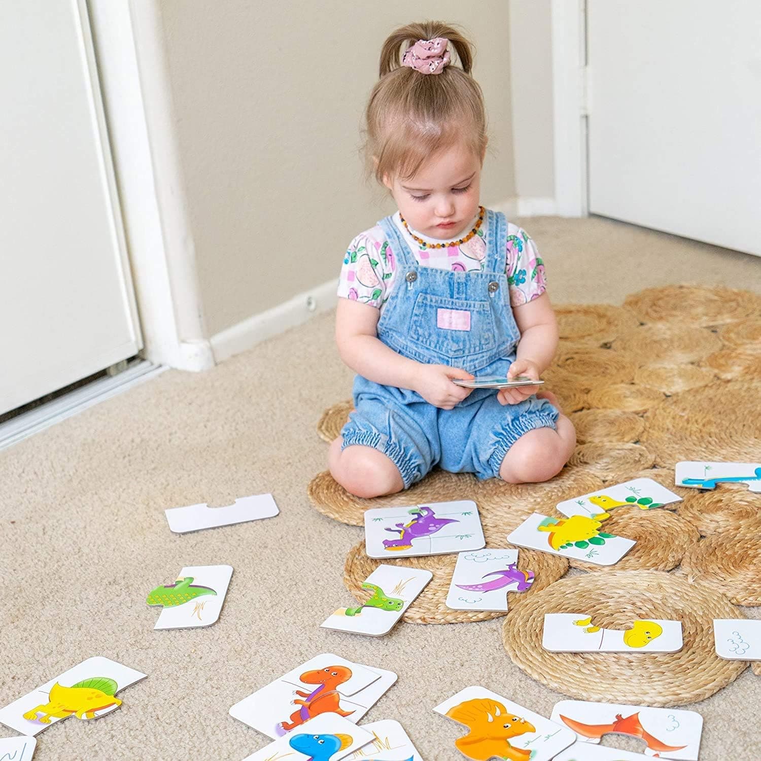 The Learning Journey: My First Match It - Dinosaurs - 2 Year Old Toys, Puzzles for Toddlers, Toddler Puzzle, Educational Toys for 2 Year Old - 15 Self-Correcting Matching Puzzles - Award Winning Toys - Dinosaurs thumbnail 7