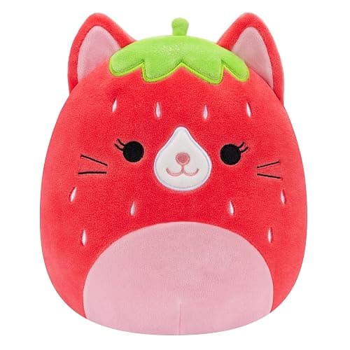 Squishmallows Original 8-Inch Olma Strawberry Cat - Official Jazwares Plush - Image 1