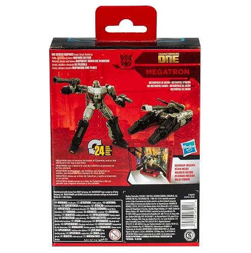 Transformers Toys Studio Series Deluxe One 114 Megatron, 4.5-inch Converting Action Figure, 8+ | Transformers Studio Series 6 Inch Action Figure Deluxe Class (2024 Wave 4) - Megatron #114 thumbnail 4