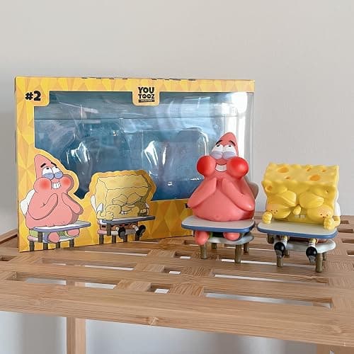 Youtooz Whats Funnier Than 24, 4" inch Vinyl Figure, Collectible Spongebob and Patrick from Funny Internet Meme What's Funnier Than 24 by Youtooz Spongebob Squarepants Collection thumbnail 2