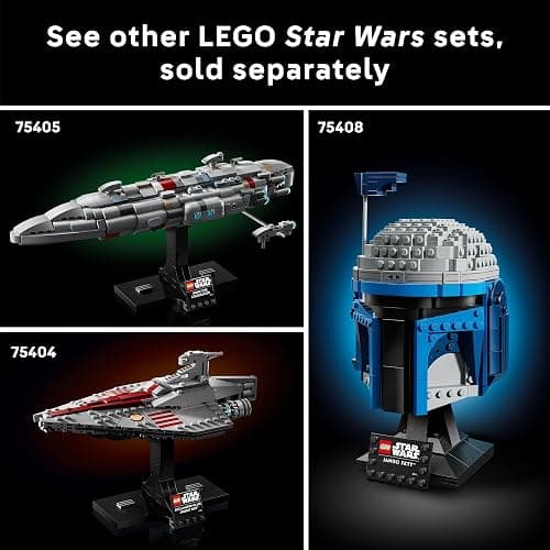 LEGO Star Wars Brick-Built Star Wars Logo - Building Set for Adults 18+ - Star Wars Gift Idea for Birthdays - Collectible DIY Model Kit - Home Decor Idea for Fans of The Movie Series - 75407 thumbnail 7