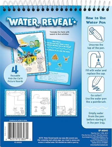 Teacher Created Resources Pete The Cat® Water Reveal (EP60240) thumbnail 3