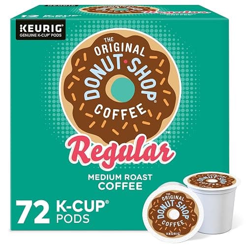 The Original Donut Shop Regular Keurig Single-Serve K-Cup Pods, Medium Roast Coffee, 72 Count - Image 1