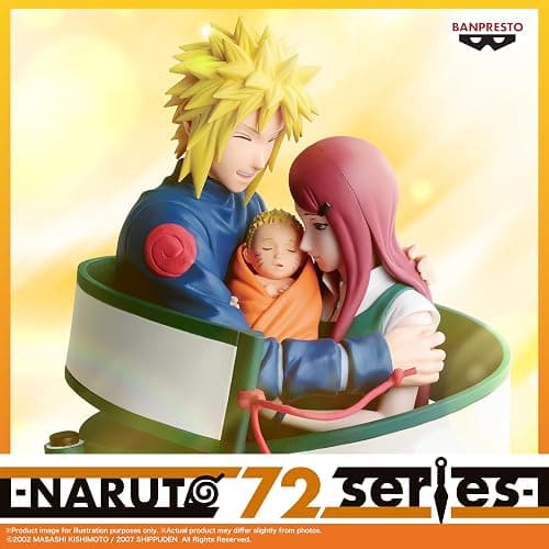 Banpresto - Naruto - #53 Naruto, Minato and Kushina Uzumaki (72 Series) Figure thumbnail 7