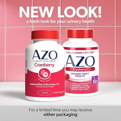 AZO Cranberry Supplement, Made with Concentrated Whole Fruit Cranberry Powder to Help Cleanse and Protect the Urinary Tract*, Sugar Free Cranberry Pills, Non-GMO, 100 Softgels thumbnail 2
